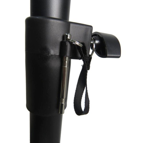 2-Way 15" Active Speaker 4000W Powered PA Speaker Stand Holder Heavy Duty Tripod - Picture 19 of 24