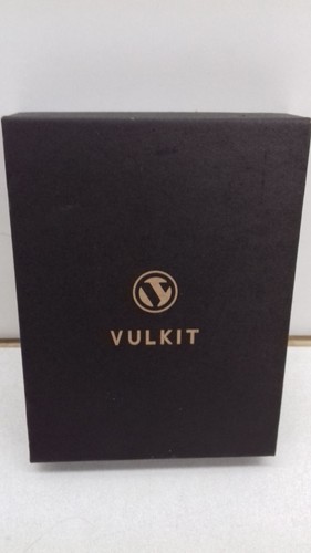 VULKIT Men Wallet RFID Blocking with Money Clip, Slim Bifold Leather Black - Picture 2 of 2