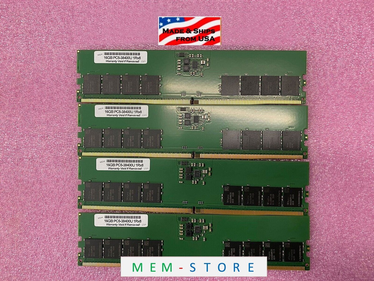 64GB 4x 16GB DDR5-4800 UDIMM SK RAM Engage Flex ProC G2 POS 