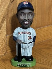 Kirby Puckett Bobblehead Minnesota Twins Baseball Vintage STH Green Base