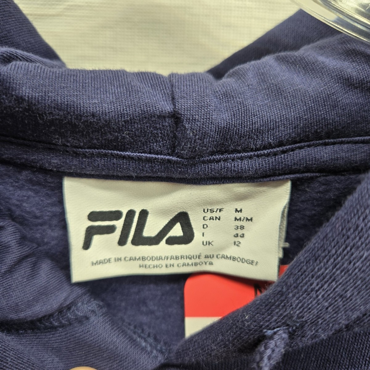 chinese dress ladies Fila Womens Midweight Fleece Pullover Logo Hoodie (US, Alpha, 2X, Regular,  Regular, Mulberry) at Amazon Women's Clothing store main image 0