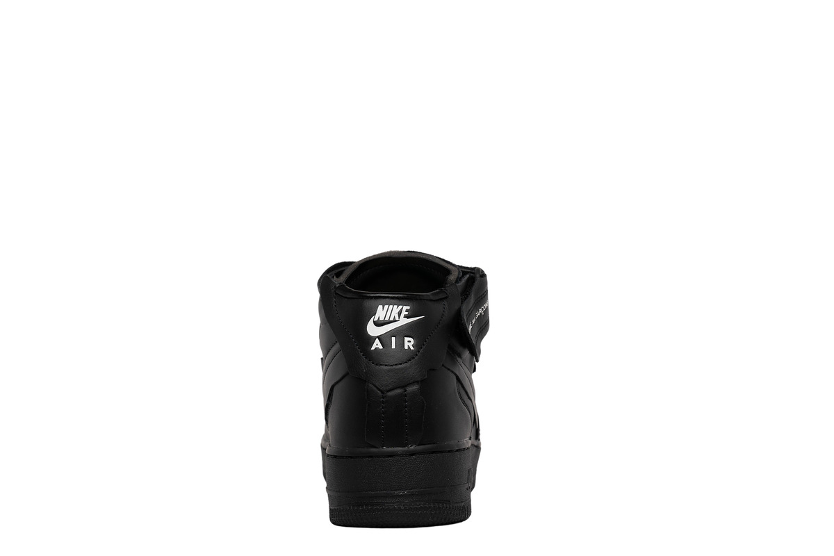 Nike Comme des Garçons x Air Force 1 Mid Triple Black for Nike Comme des Garçons x Air Force 1 Mid Triple Black for