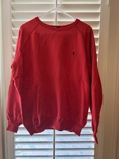 Ralph Lauren Men  s Polo Red Sweatshirt Size Medium