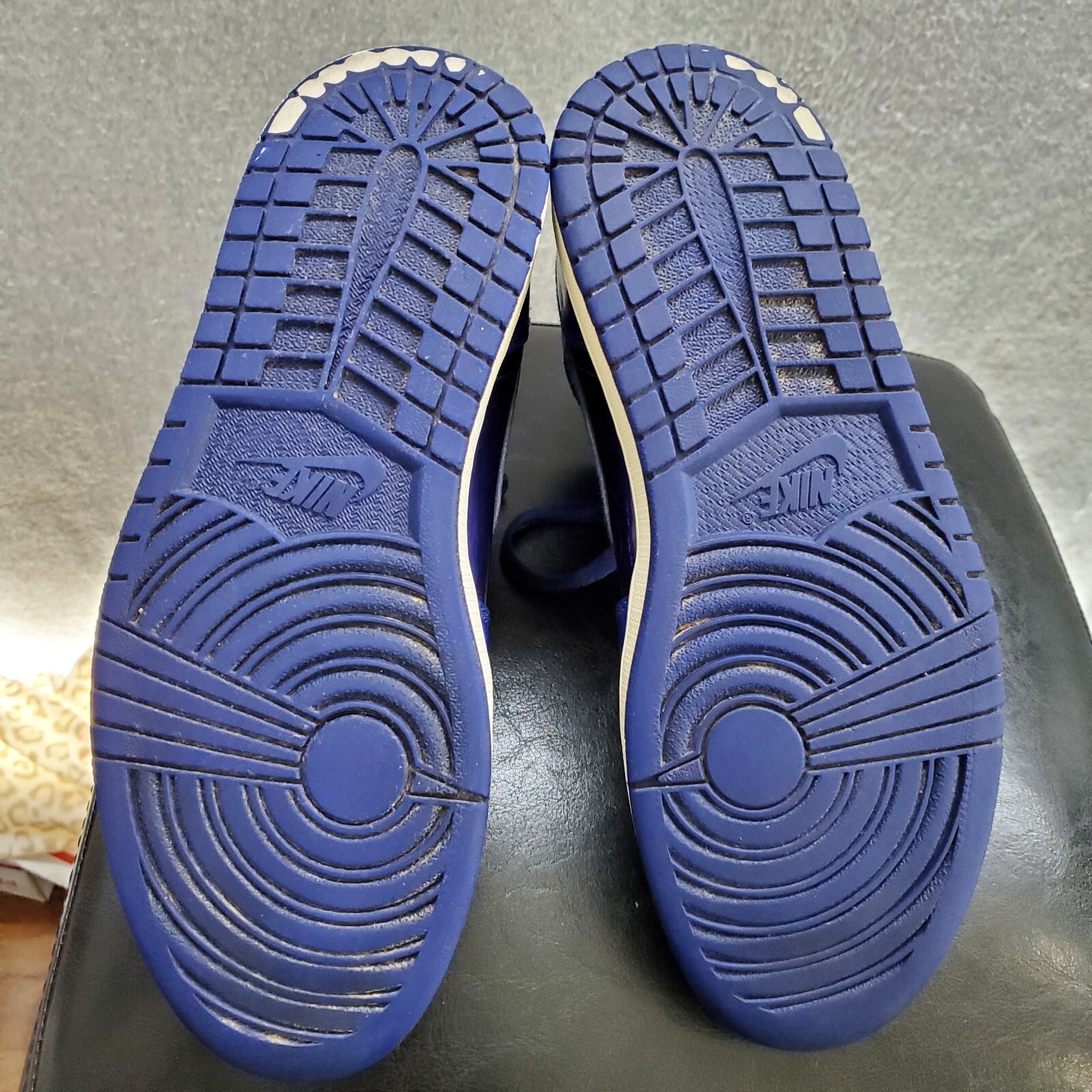 Nike Air Jordan 1 Retro High Deep Royal Purple AntiGravity Shoes Size