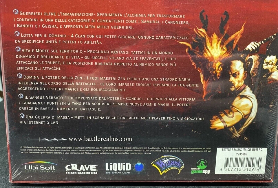 Battle Realms Big Box PC New Factory Sealed (2001) BIG BOX - Image 4 of 4