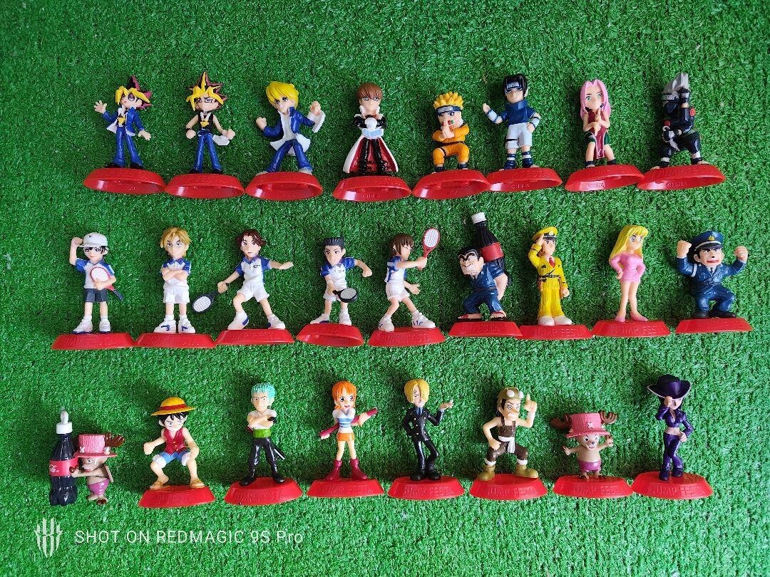 Coca Cola JUMP Festa One Piece Naruto Yu-Gi-Oh etc Complete Figure