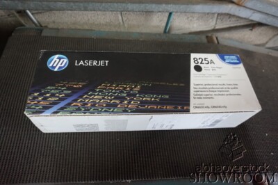 NEW Open Box Genuine OEM HP 825A CB390A Black Toner LJ CM6030 mfp 9D12N5a