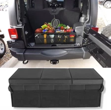 Trunk Organizer Trunk Cargo Fold Up Bag Box 3-in-1 For JEEP Wrangler JL JK JKU
