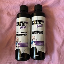 DIY DAVE 2 Pack of Wallpaper Remover Dissolves Glue Adhesive BRAND NEW