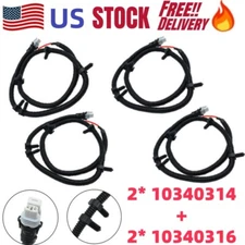 4* ABS Wheel Speed Sensor Wire Harness For Chevrolet Impala Monte Carlo Uplander