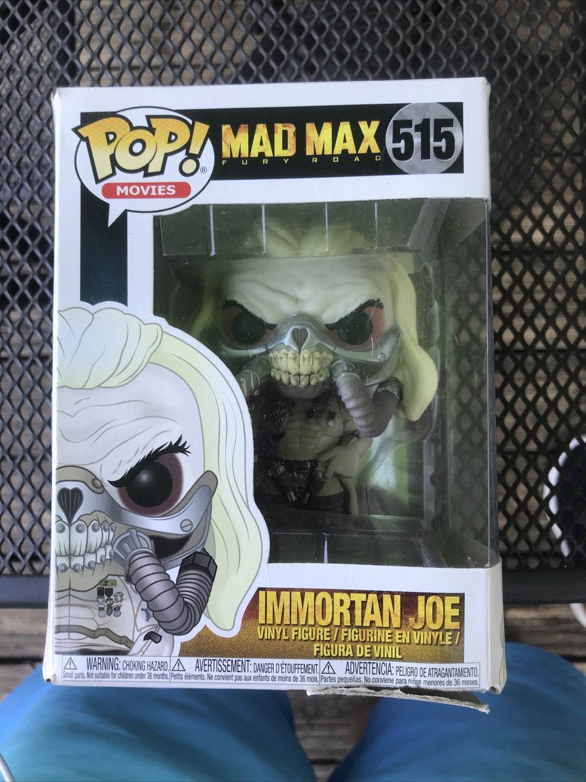 En Oferta Funko Pop! Mad Max Fury Road Edición Limitada Chase Immortan Joe #515 - Plegado