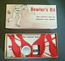 Bowler's Kit Natural way to improve  (1967) H. Fishlove & Co. BOWLERS GAG GIFT