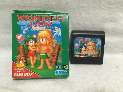美品 ワンダーボーイ ゲームギア GameGear WonderBoy 完全品！ 美品 ワンダーボーイ ゲームギア GameGear WonderBoy 完全品！