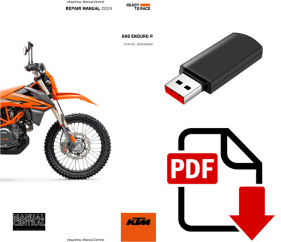 USB - KTM 2024 - 690 ENDURO R US EDITION - REPARATUR SERVICE WERKSTATT