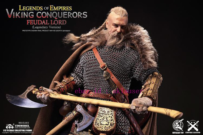 Coomodel 1/6 El003 Legends Of Empires Viking Conquerors Feudal