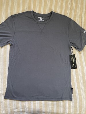 Members Only Men T-Shirt Size XL Top Short Sleeve Crew Neck Gray Comfort Icon