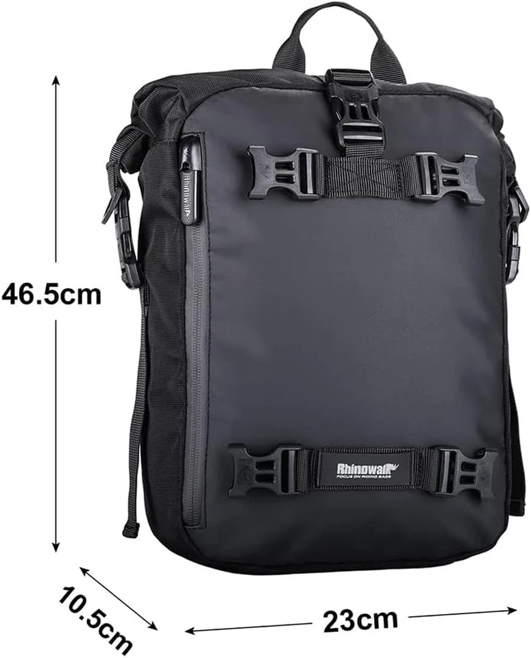 Borsa Multifunzionale per Moto, Borsa Da Sella per Moto, Borsa per Portapacchi,  - Immagine 2 di 4