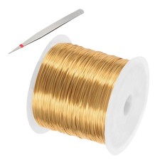 24 Guage/ 0.5 mm 171 Feet Jewelry Craft Wires, Copper Beading Wire, Rose Gold