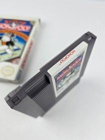 Action Video Monopoly for Nintendo NES in box w/ manual Tested & working