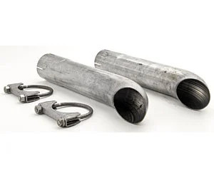 JEGS 30535 2.5" ID Exhaust Turndowns Pair
