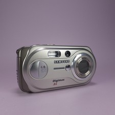 Samsung Digimax A6 6.0MP Compact Digital Camera Silver Tested