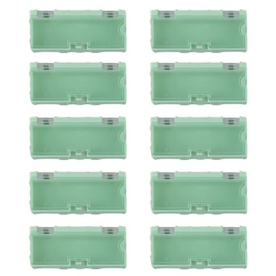 Vielseitige Aufbewahrungslösung 10 Stück SMT Elektronikbox 75x31 5x21 5mm