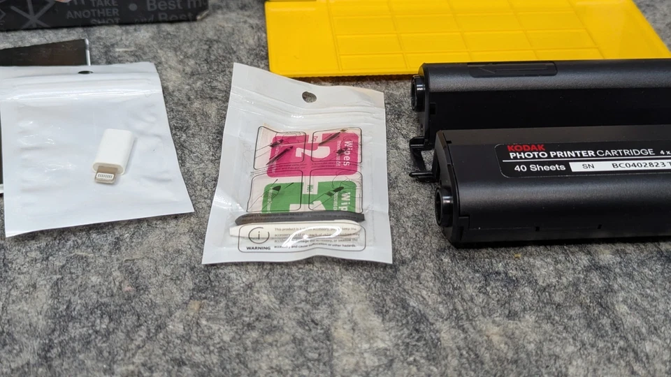 Kodak Instant Dock Printer (PARTS or REPAIR) paper tray power cord - Image 4 of 4