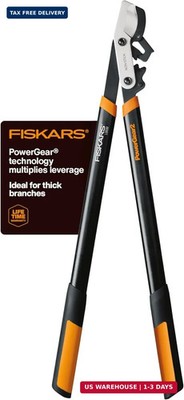 32-Inch Loppers for Tree Trimming, Heavy Duty, Low-Friction Sharp Steel