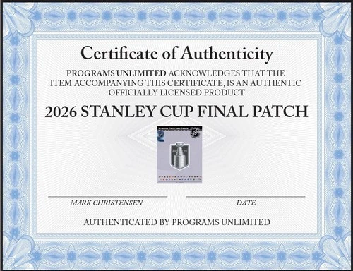 2026 NHL STANLEY CUP FINAL PATCH PLAYER JERSEY STYLE OFFICIAL L ICENSED SHIP NOW - Picture 3 of 5