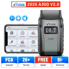 XTOOL A30M V2.0 Auto Full System OBD2 Scanner Diagnostic Lifetime Free Update