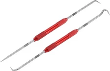 PATIKIL Hook and Pick Tool Set, Straight 90 Degree Tip 45 22.5cm, Multicolor 