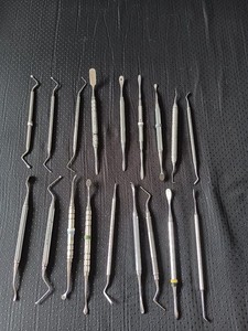 dental instrument lot double ended