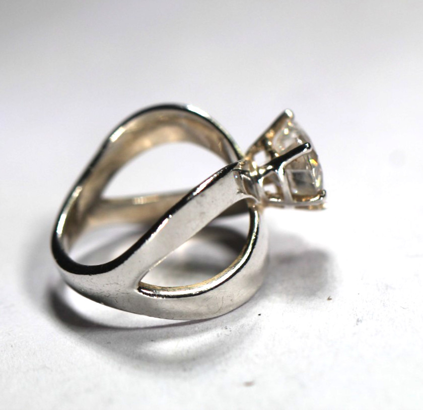 2CT Lab Created Heart Shape Solitaire Sterling Si… - image 4