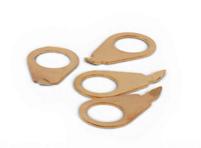 Gibson Vintage style Pointers ''Pointed Tip''  30degree Gold plated Set of 4