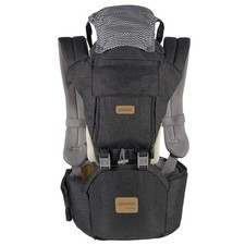 Ergonomic Baby Carrier with Hip Seat, 360  Positions, Soft and Breathable, Al...