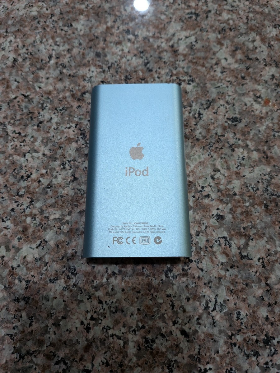 iPod Mini Blue (1st Gen) 4GB SSD (Compact Flash) NEW BATTERY