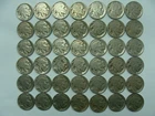 42 READABLE DATE MAINLY NICE NO ACID BUFFALO NICKELS, FULL ROLL PLUS 2 EXTRAS