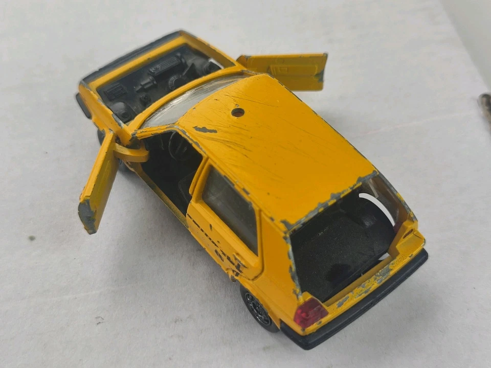 Vintage Retro Car VW Golf, Schabak Modell , Germany, Small Model Car - Image 4 of 4
