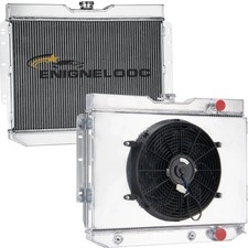 3 Row Aluminum Radiator For 1959-1965 Chevy Impala Bel Air Chevelle Cc281