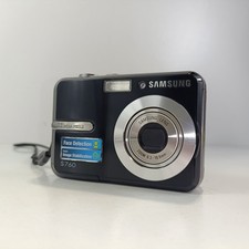 Samsung Digimax S760 7.2MP Compact Digital Camera Black Tested