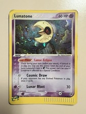 🌙 Lunatone 8/100 Holo Rare EX Sandstorm Pokemon Card! on eBay