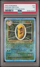 2002 POKEMON LEGENDARY COLLECTION #50 KAKUNA-REVERSE FOIL PSA 1 on eBay