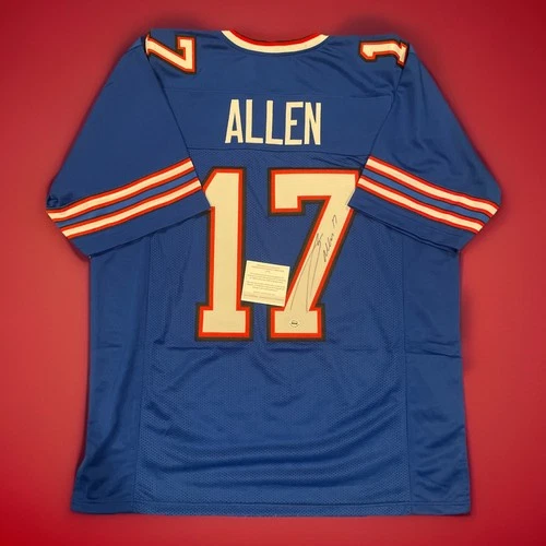 Josh Allen #17 Buffalo Bills Signed Autographed Jersey with COA NFL