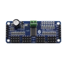 16-Channel 12-Bit PWM Servo Driver for Arduino & Raspberry Pi