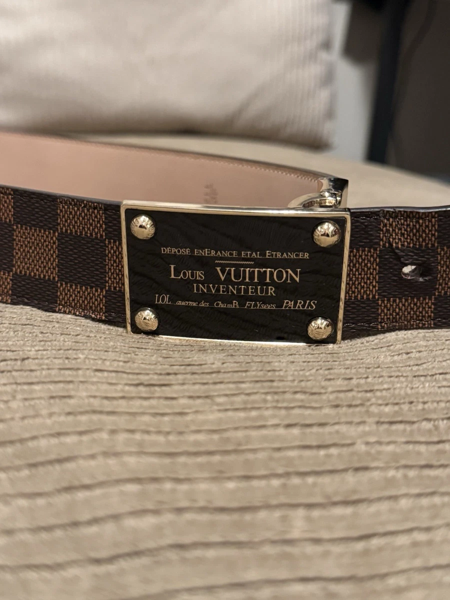 Louis Vuitton Leather Brown Belts for Men for sale | eBay