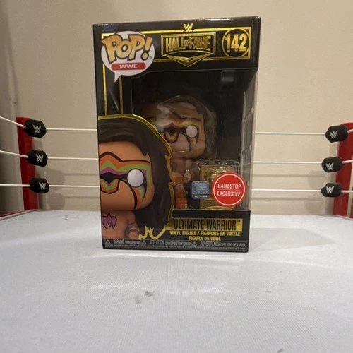 Funko Pop! Vinyl WWE Ultimate Warrior #142 GameStop Exclusive Figure