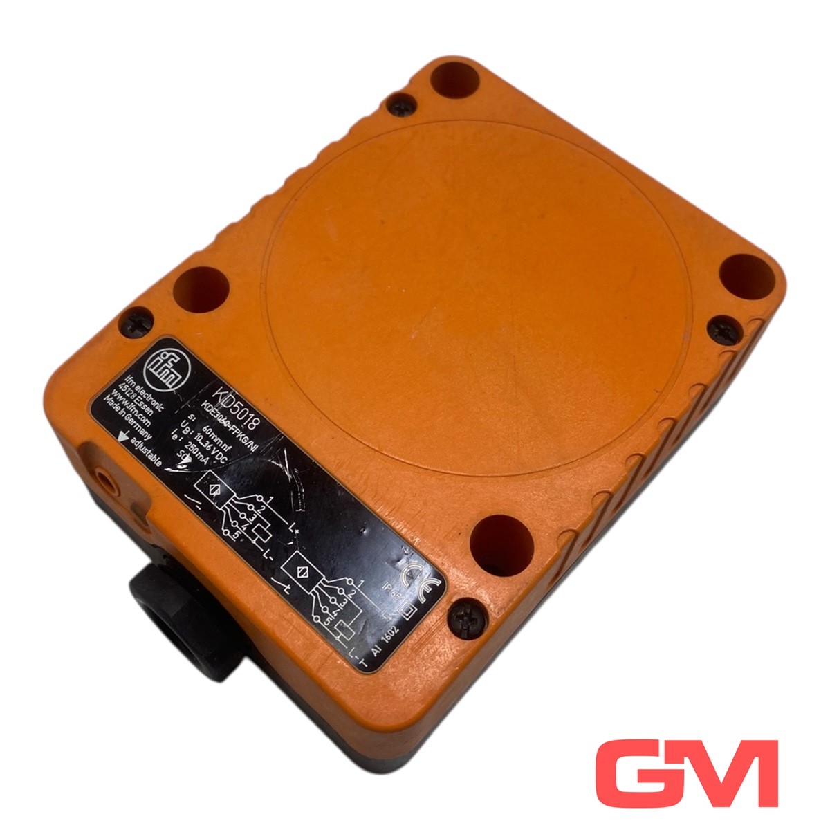 Ifm Capacitive Sensor KD5018 KDE3060-FPKG/NI Damaged
