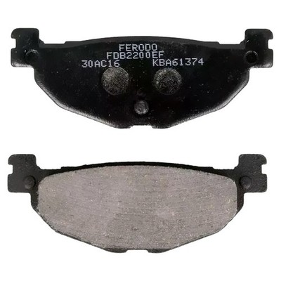 Hintere Bremsbeläge Ferodo Eco FDB2200EF Für Yamaha CP 250 (1B71) Maxam