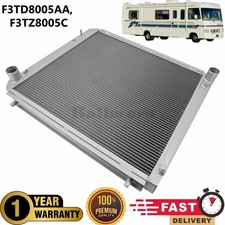 F3td8005aa Aluminum 2 Row Radiator For Ford Sterling Chassis Motorhome 1993-1997 F3td8005aa Aluminum 2 Row Radiator For Ford Sterling Chassis Motorhome 1993-1997