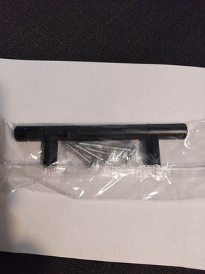 HBL'  Upgrade 30 Pack  Round Heavy Duty Black Cabinet Handles - 3 Inch Hole Ce..